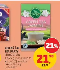 Penny Market ZELENÝ ČAJ TEA PARTY nabídka