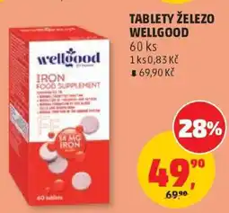 Penny Market TABLETY ŽELEZO WELLGOOD nabídka