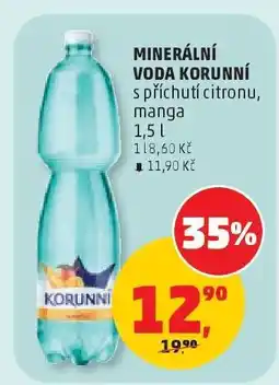 Penny Market MINERÁLNÍ VODA KORUNNÍ nabídka