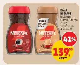 Penny Market Káva NESCAFÉ instantní Classic, Crema 200 g nabídka