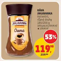 Penny Market KÁVA JIHLAVANKA nabídka