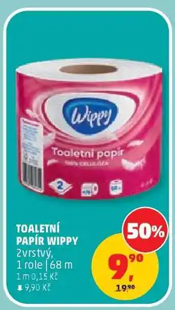 Penny Market TOALETNÍ PAPÍR WIPPY nabídka