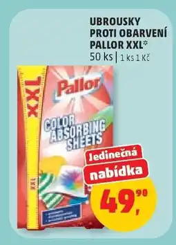 Penny Market UBROUSKY PROTI OBARVENÍ PALLOR XXL nabídka