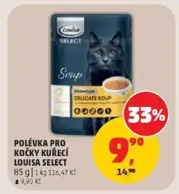 Penny Market Polévka pro kočky kuřecí Louisa Select nabídka