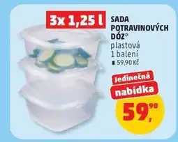 Penny Market SADA POTRAVINOVÝCH DÓZ nabídka