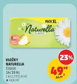 Penny Market VLOŽKY NATURELLA CLASSIC nabídka