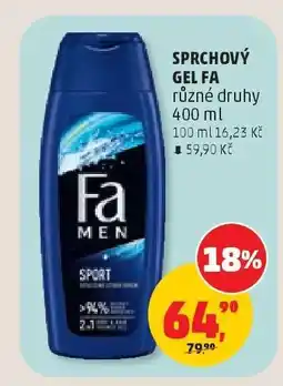 Penny Market SPRCHOVÝ GEL FA nabídka