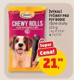 Penny Market ŽVÝKACÍ TYČINKY PRO PSY BODIE nabídka