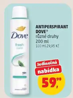 Penny Market ANTIPERSPIRANT DOVE nabídka