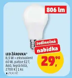 Penny Market LED žárovka nabídka