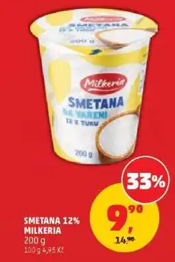 Penny Market SMETANA 12% MILKERIA nabídka