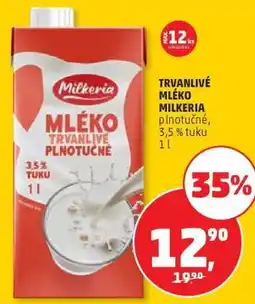 Penny Market Trvanlivé mléko Milkeria nabídka