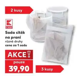 Kaufland Sada sítěk na praní nabídka
