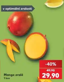 Kaufland Mango zralé nabídka