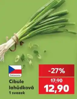 Kaufland Cibule lahůdková nabídka