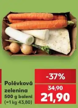 Kaufland Polévková zelenina nabídka