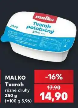 Kaufland MALKO Tvaroh nabídka