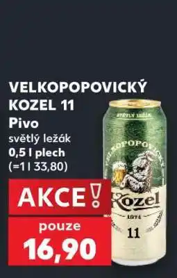Kaufland Velkopopovický Kozel 11 nabídka