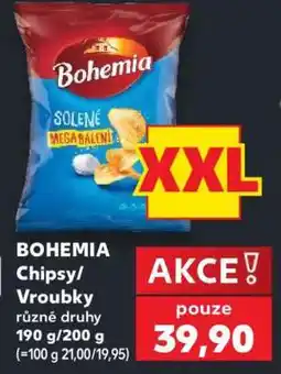 Kaufland BOHEMIA Chipsy/Vroubky nabídka