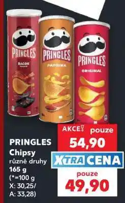 Kaufland PRINGLES Chipsy nabídka