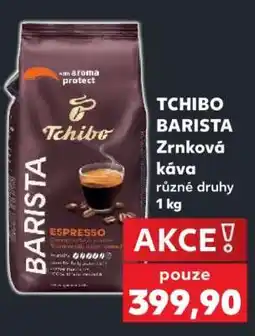 Kaufland Tchibo Barista zrnková káva nabídka