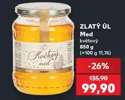 Kaufland ZLATÝ ÚL Med květový nabídka