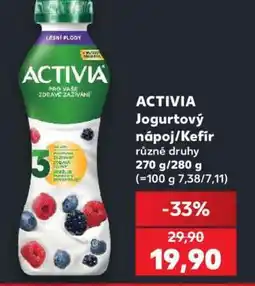 Kaufland Activia Jogurtový nápoj/Kefír nabídka
