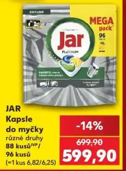 Kaufland Jar kapsle do myčky nabídka