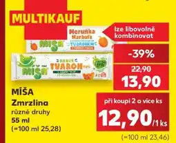 Kaufland Míša Zmrzlina nabídka
