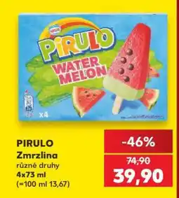 Kaufland PIRULO Zmrzlina nabídka