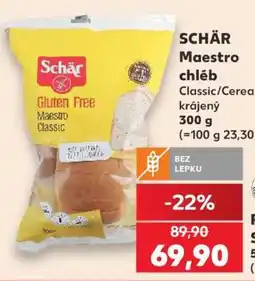 Kaufland SCHÄR Maestro chléb nabídka