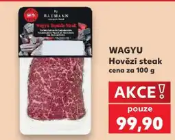 Kaufland WAGYU Hovězí steak nabídka