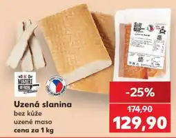 Kaufland UZENÁ SLANINA nabídka