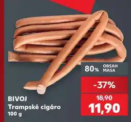 Kaufland BIVOJ Trampské cigáro nabídka