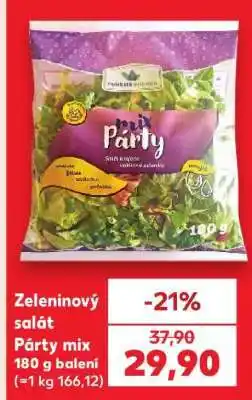 Kaufland Zeleninový salát párty mix nabídka