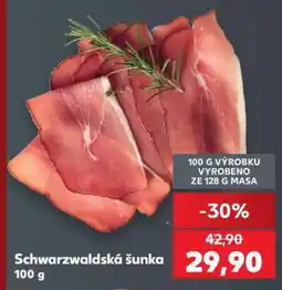 Kaufland SCHWARZWALDSKÁ ŠUNKA nabídka