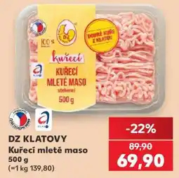 Kaufland DZ KLATOVY Kuřecí mleté maso nabídka