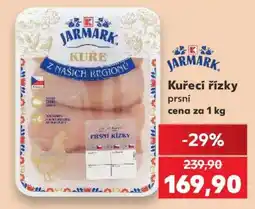 Kaufland Kuřecí řízky prsí nabídka