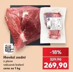 Kaufland Hovězí zadní z plece nabídka