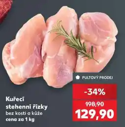 Kaufland Kuřecí stehenní řízky nabídka