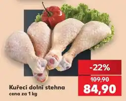 Kaufland Kuřecí dolní stehna nabídka