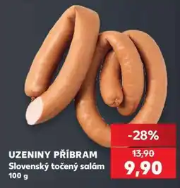 Kaufland Slovenský točený salám nabídka