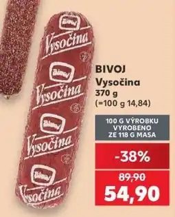Kaufland BIVOJ Vysočina nabídka