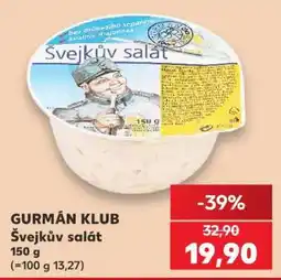 Kaufland Gurmán Klub Švejkův salát nabídka
