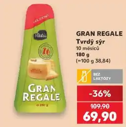 Kaufland GRAN REGALE Tvrdý sýr nabídka