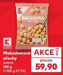 Kaufland Makadamové ořechy nabídka