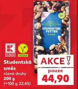 Kaufland Studentská směs nabídka
