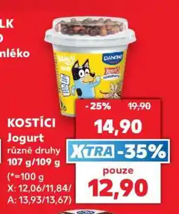Kaufland Kostíci jogurt nabídka
