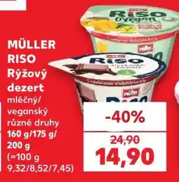 Kaufland MÜLLER RISO Rýžový dezert nabídka