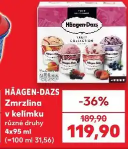 Kaufland HÄAGEN-DAZS Zmrzlina v kelímku nabídka